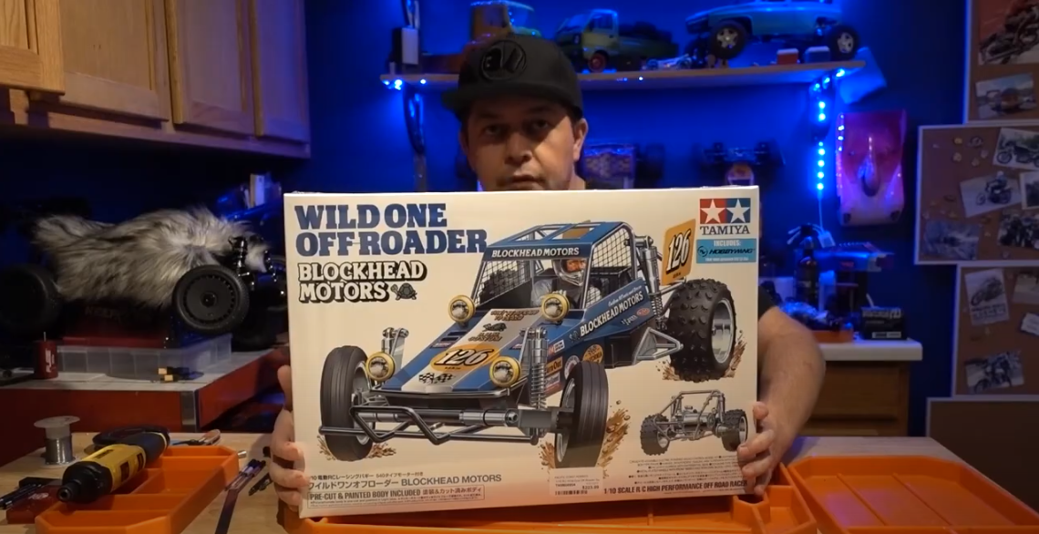 Tamiya Wild One Off-Roader Blockhead Motors Edition Build ( Time-lapse and Unboxing )