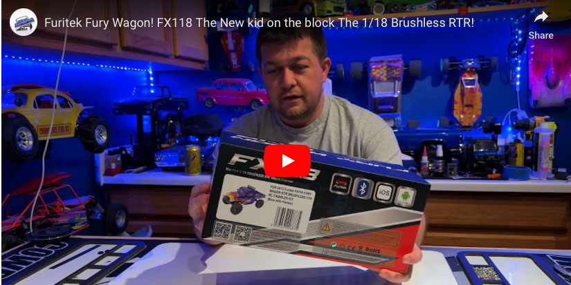 Furitek Fury Wagon! FX118 The New kid on the block The 1/18 Brushless RTR!